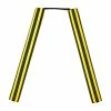 Playwell Nunchucks NR-014B: Foam Nunchaku With Cord Yellow / Black Stripes
