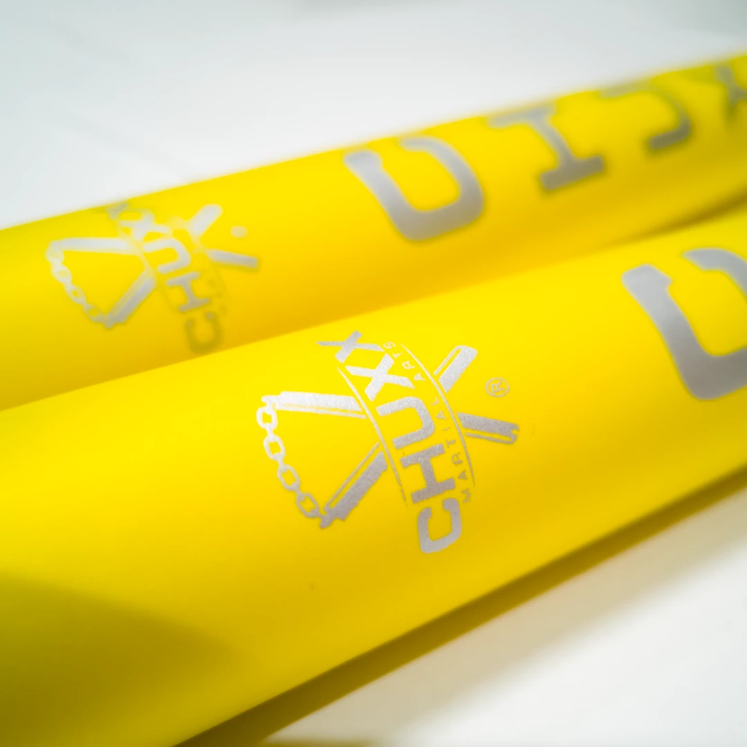 CHUXX Martial Arts Yellow Premium Rope Practice Nunchaku With Case 3 CHUXX Martial Arts Yellow Premium Rope Practice Nunchaku With Case