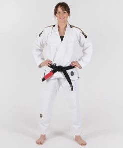Playwell Tatami Ladies Absolute Jiu Jitsu Gi - White Tatami Fightwear