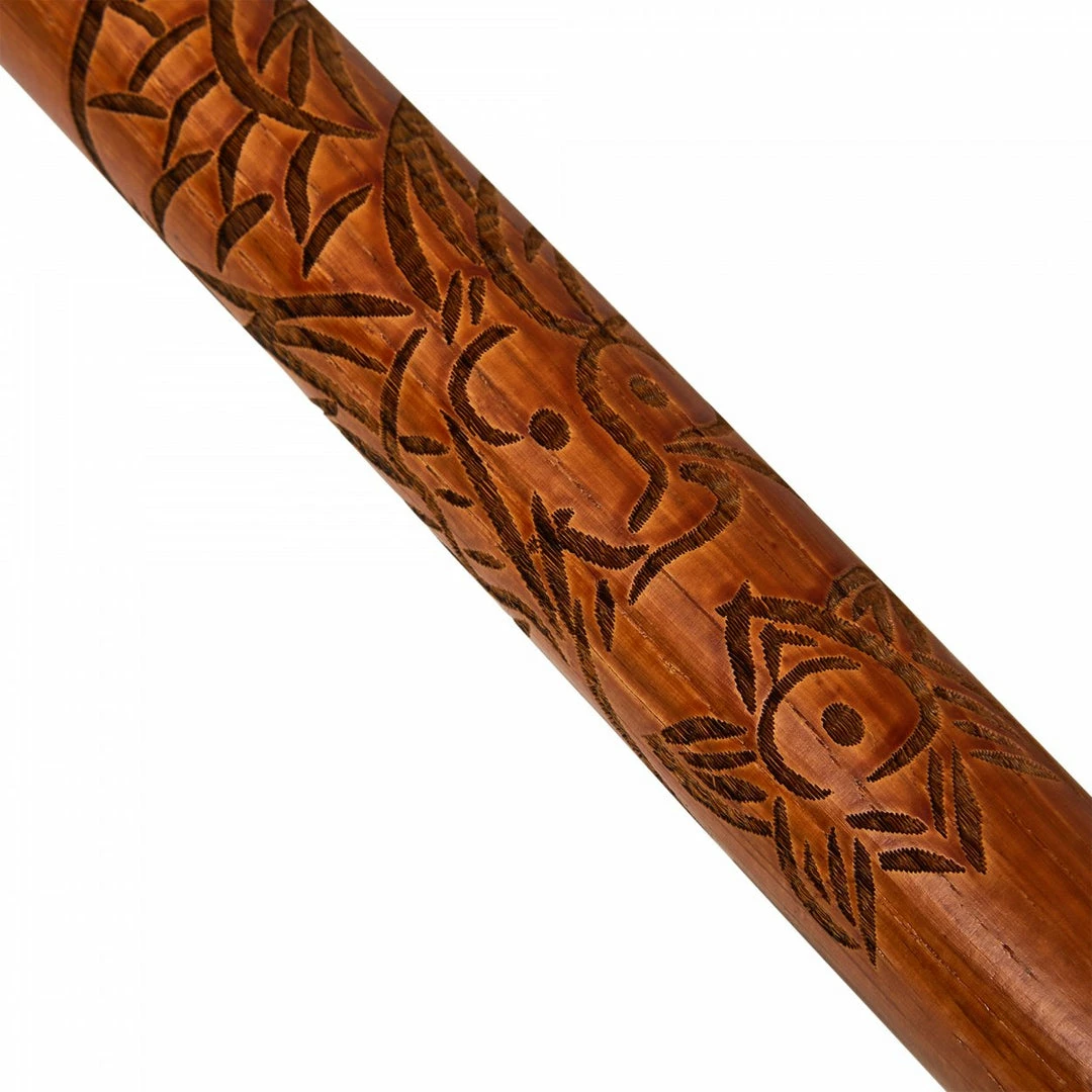 Playwell Jo Staffs Jo Staff Red Carved Dragon 2 Playwell Jo Staffs Jo Staff Red Carved Dragon