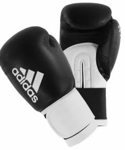 Playwell Adidas Hybrid 100 Mens Boxing Gloves - Black