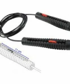 Playwell Deluxe Black PVC Adjustable Skipping Rope