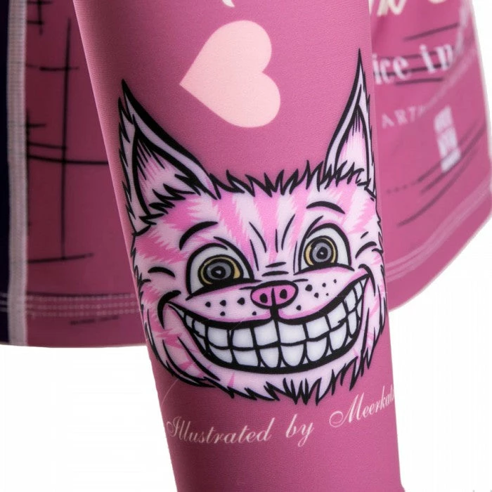 Playwell Tatami Pink "Alice In" Long Sleeve Kids Rash Guard Jiu Jitsu Gi Uniforms And Equipment 4 Playwell Tatami Pink "Alice In" Long Sleeve Kids Rash Guard Jiu Jitsu Gi Uniforms And Equipment