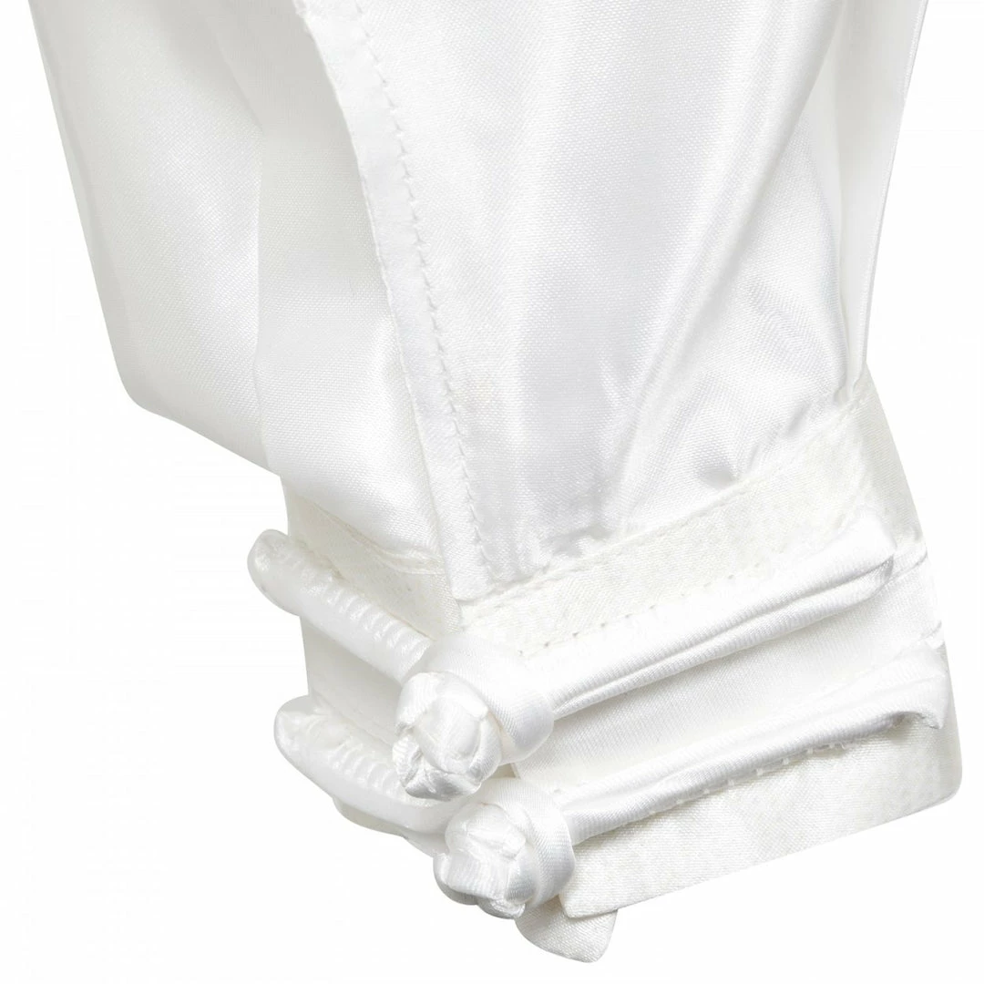 Playwell Tai Chi / Kung Fu Silk Uniform - White Tai Chi Uniforms And Suits 3 Playwell Tai Chi / Kung Fu Silk Uniform - White Tai Chi Uniforms And Suits