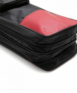 Playwell Double Universal Nylon Sword Case -Black / Red Kanji