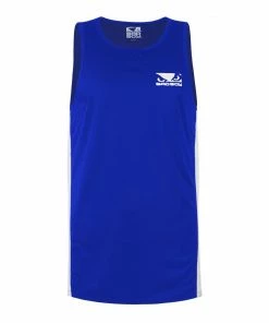 Playwell Bad Boy Pro Boxing Training Tank Top - Blue