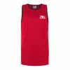 Playwell Bad Boy Pro Boxing Training Tank Top - Red Boxing Gowns, Shorts And Vests
