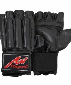 Playwell Fingerless Bag Gloves: Leather - Clearance Miscellaneous Gloves