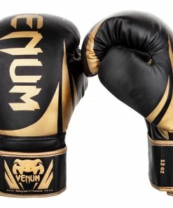 Playwell Venum Pro "Challenger" MMA Boxing Gloves - Black