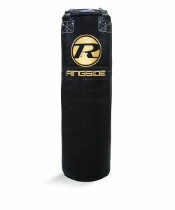 Playwell Ringside Boxing 4ft Buffalo Leather Black Punch Bag - 36kg