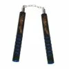 Playwell NR-028: Foam Nunchaku B.B With Grip : Blue Grips