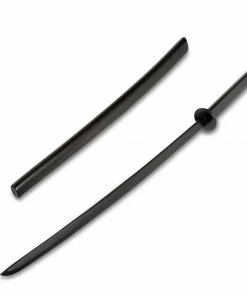 Playwell Wooden Bokken With Scabbard - Black Oak