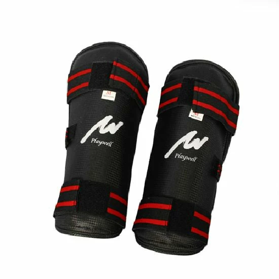 Playwell Shin And Forearm Protection Semi Contact Kick Boxing Black Vinyl Shin Guards 1 Playwell Shin And Forearm Protection Semi Contact Kick Boxing Black Vinyl Shin Guards