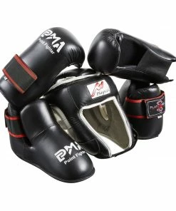 Playwell Sparring Sets / Deals Black Ultimate Semi Contact Sparring Set
