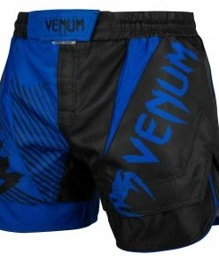 Playwell Venum MMA NoGi Fight Shorts - Black/Blue