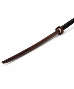 Playwell Japanese Wooden Bokken Cherry Oak Wooden Bokken With Roped Handle