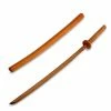 Playwell Japanese Wooden Bokken Wooden Bokken With Scabbard - Red Oak