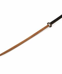 Playwell Wooden Red Oak Bokken With Roped Handle Japanese Wooden Bokken