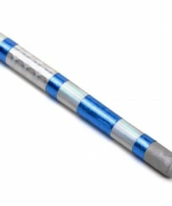 Playwell Demo And Graphite Bo Staffs Chrome Competition Silver/Blue Ultra Light Bo Staff - 72
