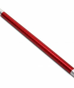 Playwell Chrome Competition Silver/Red Ultra Light Bo Staff - 72 Inches Demo And Graphite Bo Staffs