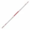 Playwell Chrome Competition Silver/Red Ultra Light Bo Staff - 72 Inches Demo And Graphite Bo Staffs