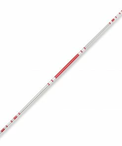 Playwell Chrome Competition Silver/Red Ultra Light Bo Staff - 72 Inches Demo And Graphite Bo Staffs