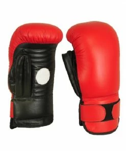 Playwell Coaching Boxing Gloves: Leather