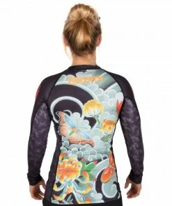 Playwell Jiu Jitsu Gi Uniforms And Equipment Tatami Ladies Butterfly Rash Guard