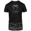 Playwell Venum MMA Shorts & Clothing Venum MMA Classic Camo T Shirt - New - Black/Grey