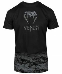 Playwell Venum MMA Shorts & Clothing Venum MMA Classic Camo T Shirt - New - Black/Grey