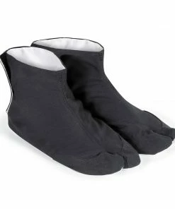 Playwell Ninja Uniforms, Outfits And Clothing Ninja Indoor Tabi Socks: Black - Canvas Sole