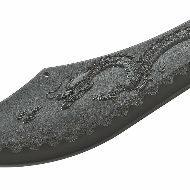 Playwell Black Polypropylene Kung Fu Dragon BroadSword: Dragon 2 Playwell Black Polypropylene Kung Fu Dragon BroadSword: Dragon