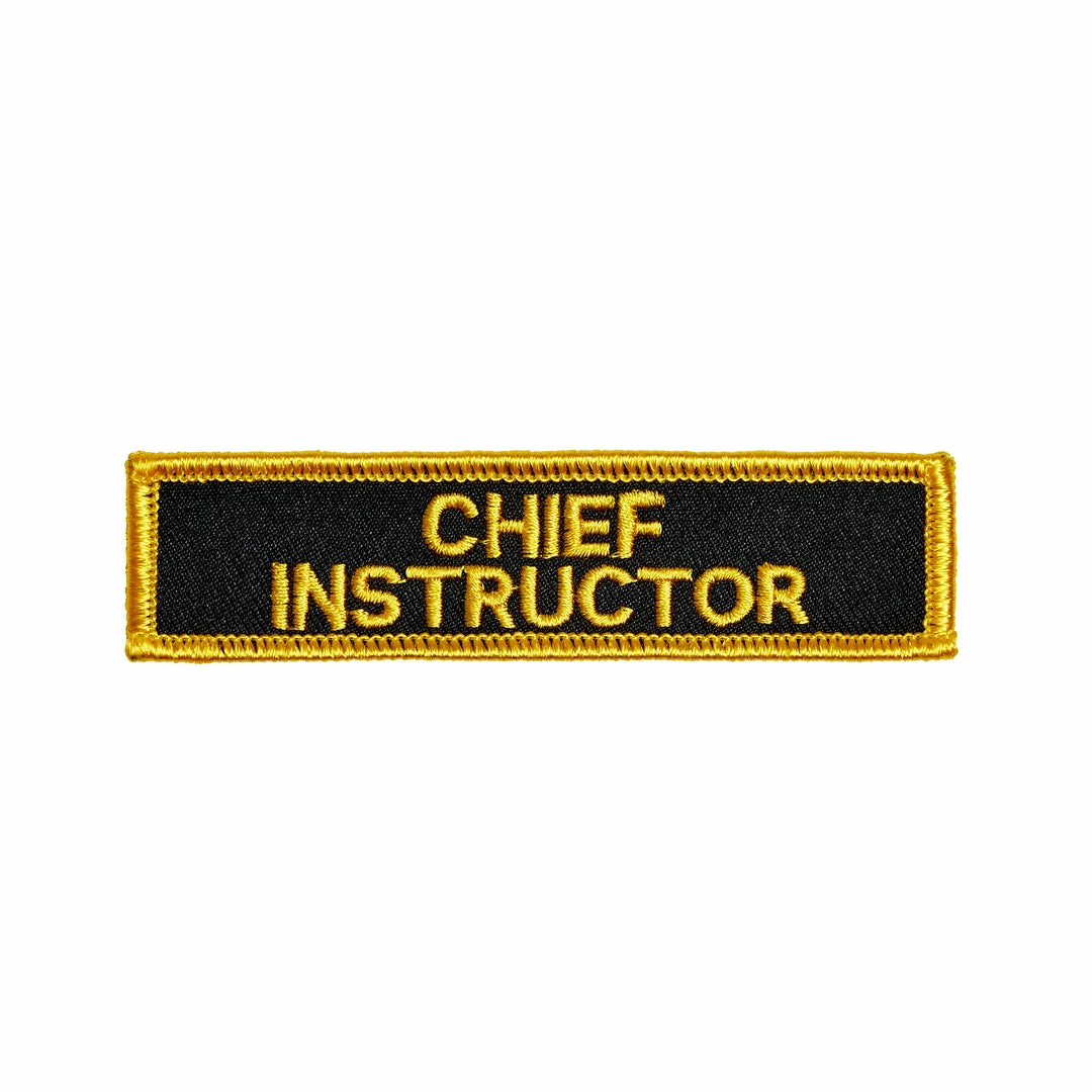 Playwell Instructor Patches Chief Instructor Patch: P119 1 Playwell Instructor Patches Chief Instructor Patch: P119