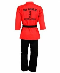 Playwell Official Choi Kwang Do Uniform Red Demo Choi Kwang Do Suits And Equipment