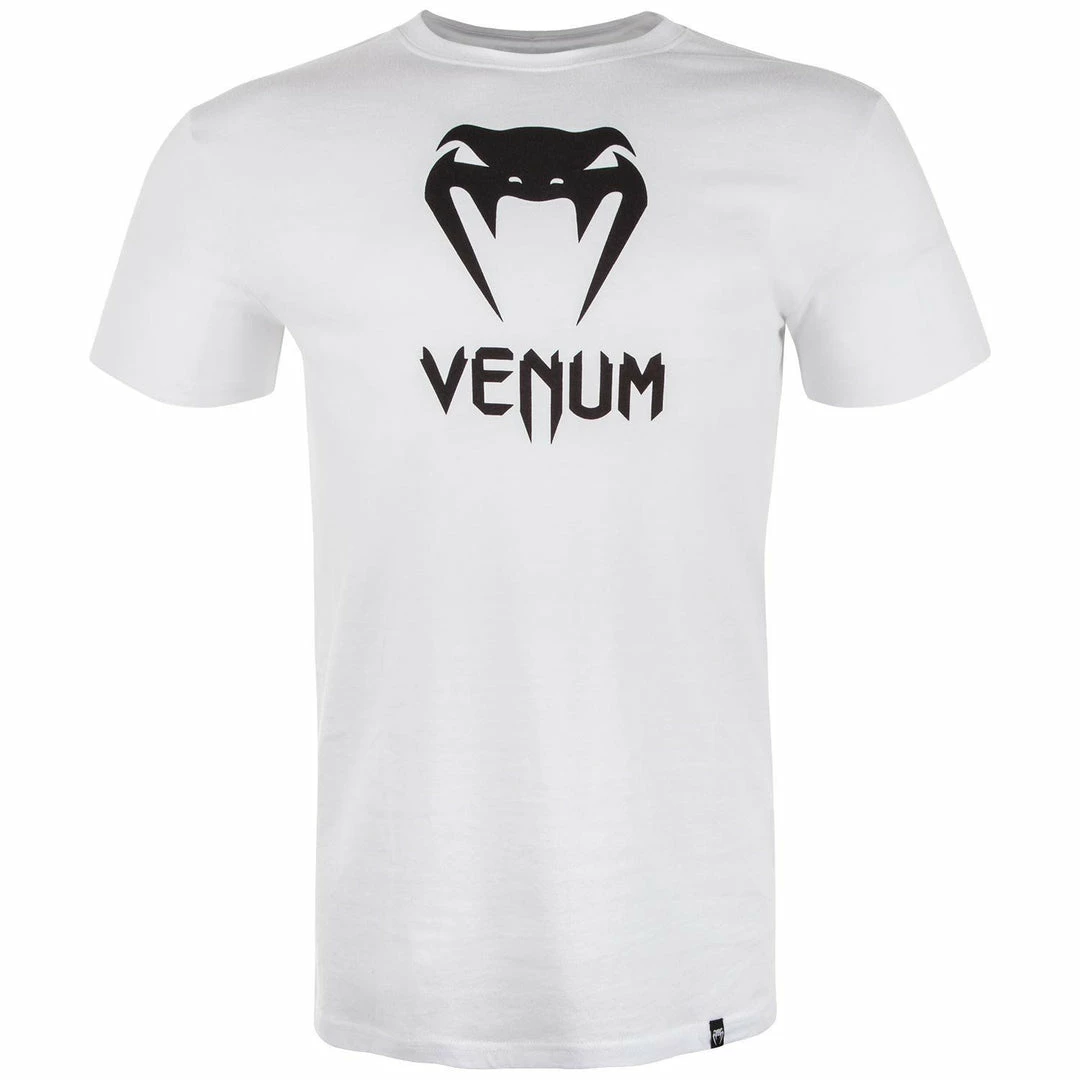 Playwell Venum MMA Shorts & Clothing Venum MMA Classic T Shirt - New - White 1 Playwell Venum MMA Shorts & Clothing Venum MMA Classic T Shirt - New - White