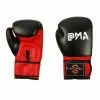 Playwell Striker Boxing Gloves - Black/Red - With Free Wraps