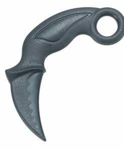 Playwell Rubber/Foam/Plastic Weapons Black Polypropylene Combat "Karambit" Training Knife