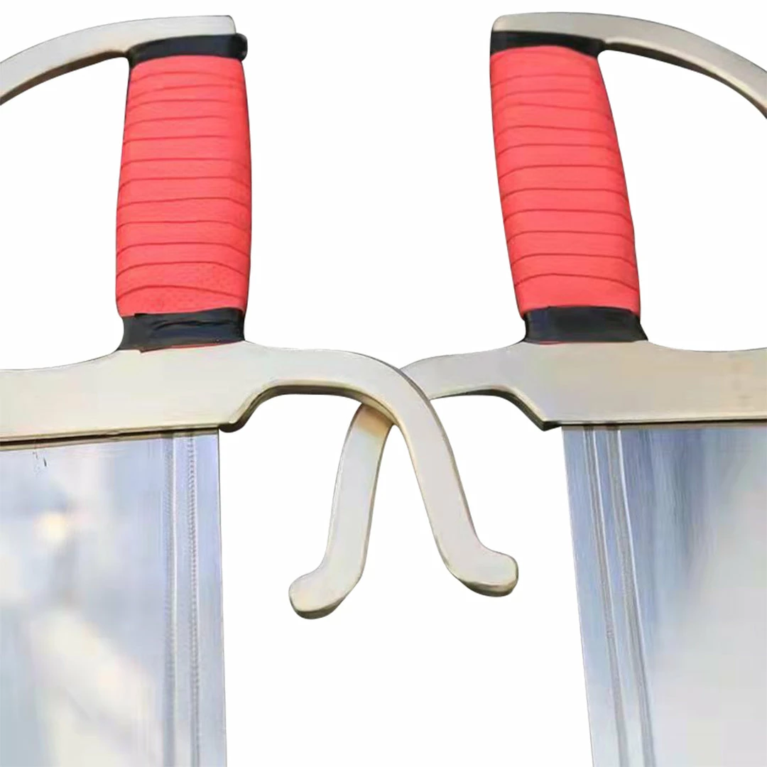 Playwell Masters Hand Forged Deluxe Dragon Curved Blade Wing Chun Knives 3 Playwell Masters Hand Forged Deluxe Dragon Curved Blade Wing Chun Knives