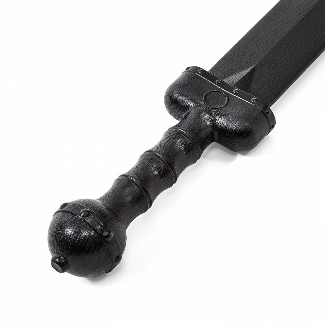 Playwell Rubber/Foam/Plastic Weapons Black Polypropylene Full Contact Roman Spartacus Sword - V4 4 Playwell Rubber/Foam/Plastic Weapons Black Polypropylene Full Contact Roman Spartacus Sword - V4