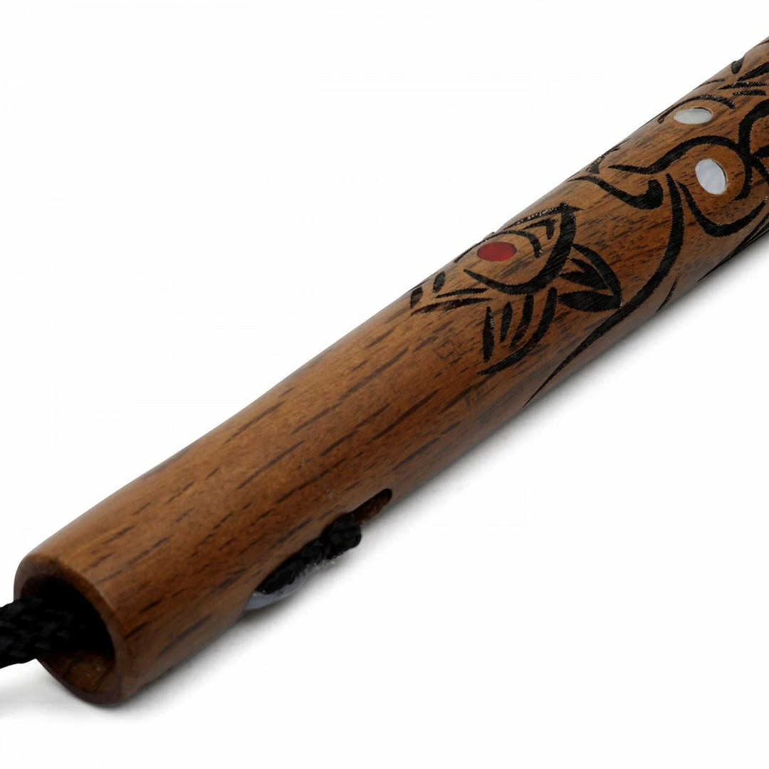 Playwell Deluxe Red Oak Carved Dragon Nunchucks Cord 2 Playwell Deluxe Red Oak Carved Dragon Nunchucks Cord