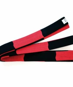 Playwell Masters Deluxe Instructor Dan Block Belt - Red/Black