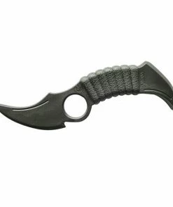Playwell Black Polypropylene Double "Karambit" Knife - (e427)