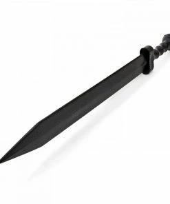 Playwell Rubber/Foam/Plastic Weapons Black Polypropylene Full Contact Roman Spartacus Sword - V4