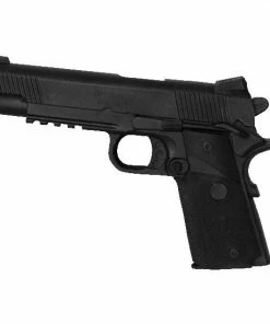 Playwell Realistic TP Rubber Hand Gun W/ Removable Magazine Rubber Replica Guns