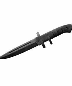 Playwell Rubber/Foam/Plastic Weapons TPR Rubber "Black Bear" Training Knife - (E425)
