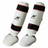 Playwell Semi Contact Kick Boxing Shin-Instep Guard - White