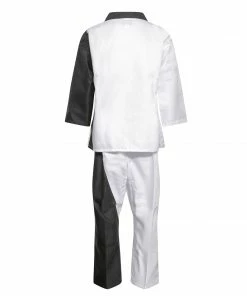 Playwell Elite Splice V-Neck Team Uniform - White/Black FreeStyle Uniforms