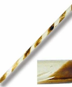 Playwell Escrima Stick White Wax Spiral Pattern