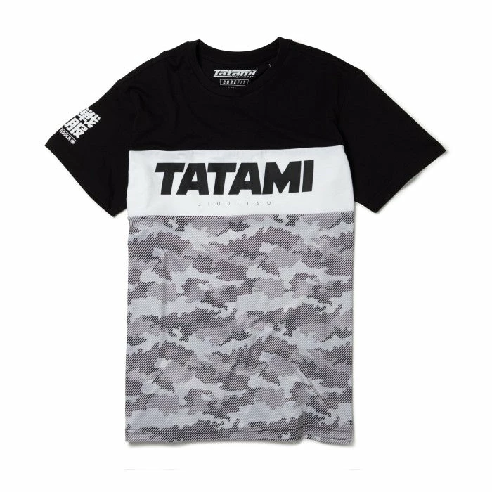 Playwell Tatami Tri Panel Camo Ju Jitsu T Shirt Tatami Fightwear 1 Playwell Tatami Tri Panel Camo Ju Jitsu T Shirt Tatami Fightwear