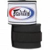 Playwell Fairtex Black Traditional Elastic Stretch Hand Wraps - 4.5M Boxing Wraps & MouthGuards